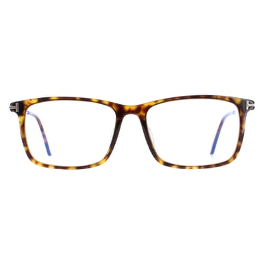 Tom Ford Rectangle Mens Dark Havana FT5758-F-B-B-B-B