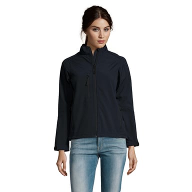SOLS Womens/Ladies Roxy Soft Shell Jacket (Abyss Blue)