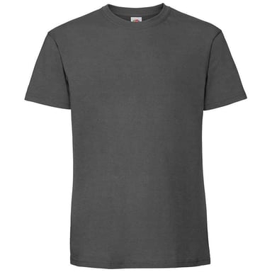Fruit Of The Loom Mens Ringspun Premium T-Shirt (Light Graphite)