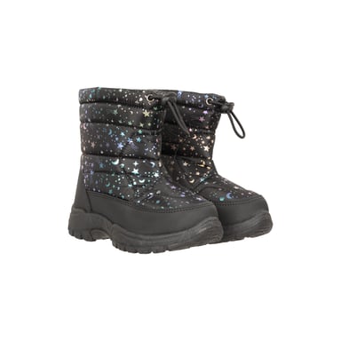 Mountain Warehouse Toddler Caribou Adaptive Tie Dye Snow Boots (Iridescent)