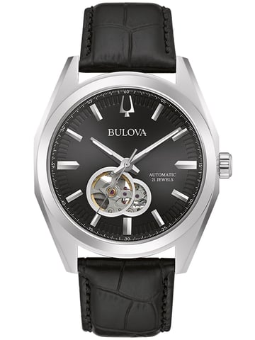 Bulova Surveyor Men's Black Watch 96A273