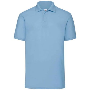 Fruit of the Loom Mens Pique Polo Shirt (Sky Blue)