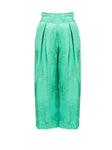 Pinko Trousers Teso 1 Woman's Green