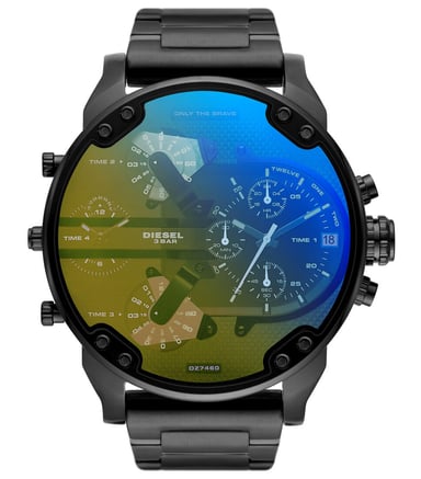 Diesel Mr. Daddy 2.0 Heren Zwarte Horloge DZ7460