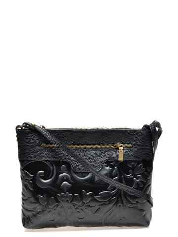 Renata Corsi SS22 RC 8087 Black Leather Bag