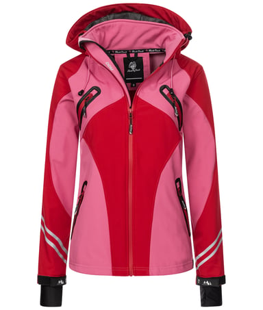 Rock Creek Softshelljacke Rot