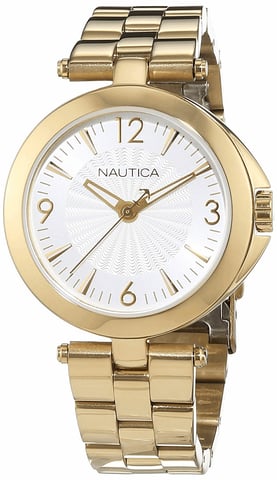 Nautica Ladies Watch Quartz gold