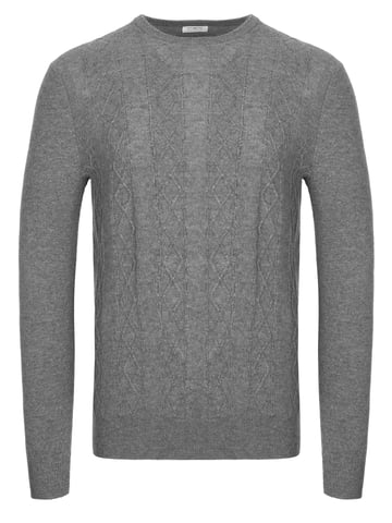 Malo Optimum cashmere pullover gray