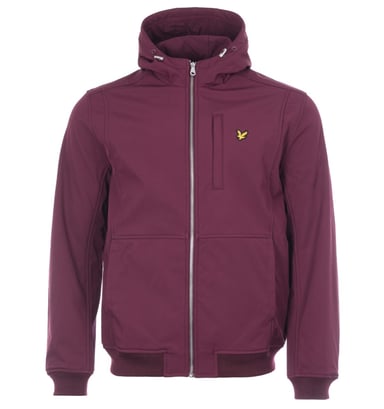 Lyle & Scott Outdoorjas Softshell Jacket Rood