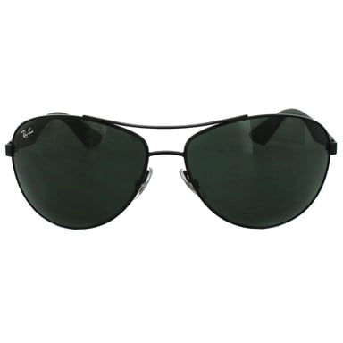 Ray-Ban Sunglasses 3526 006/71 Matt Black Grey Green