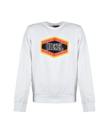 Diesel Sweatshirt Felpa Men's White