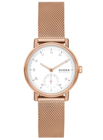 Skagen Kuppel Lille Dames Horloge Rosékleurig SKW3099