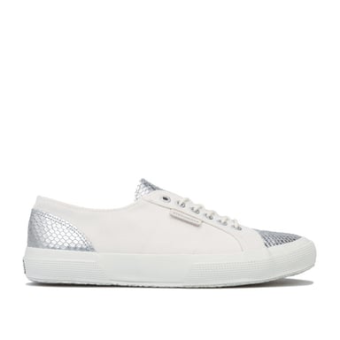 Women's Superga 2750 Estreme Classic Pumps in White silver