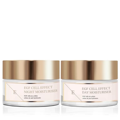 EGF Cell Effect Day Moisturiser 50ml + EGF Cell Effect Night Moisturiser 50ml