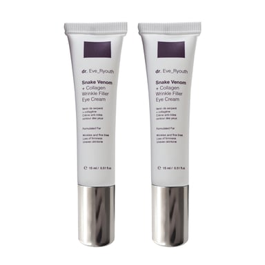 2 x Snake Venom + Collagen Wrinkle Filler Eye Cream 15