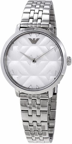 Emporio Armani Ladies Watch Quartz silver