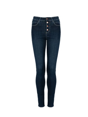 Guess Jeans Skinny High Woman's Blue