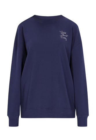 Dreimaster Sweatshirt women marine