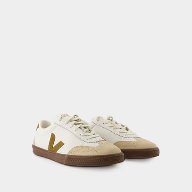 Volley Sneakers - Veja - Leer - Wit