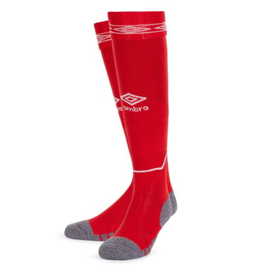 Umbro Diamanten voetbalsokken (Vermiljoen/Wit)
