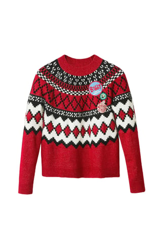 Desigual Women's Red Knitwear
