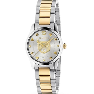Gucci YA126596 Verguld Mystic Two-Tone dameshorloge