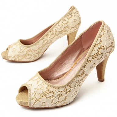 Montevita Heel Shoe Unne9 in Goud
