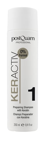 REPAIR SHAMPOO WITH KERATIN 250 ML.