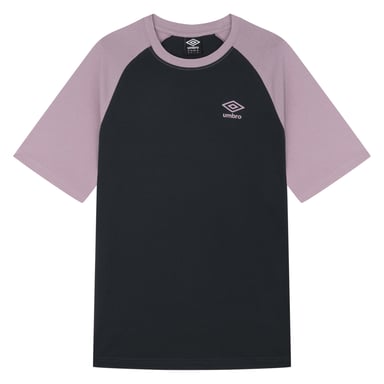 Umbro Mens Core Raglan T-Shirt (Woodland Grey/Mauve Shadow)