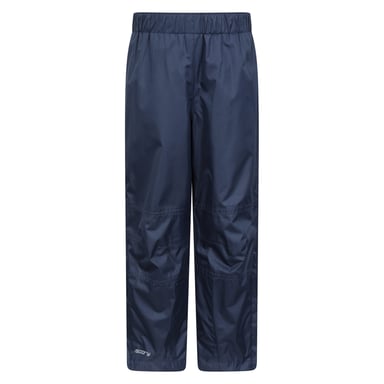 Mountain Warehouse Childrens/Kids Spray II Waterproof Over Trousers (Navy)
