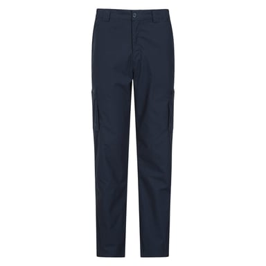 Mountain Warehouse Mens Trek II Cargo Trousers (Dark Blue)