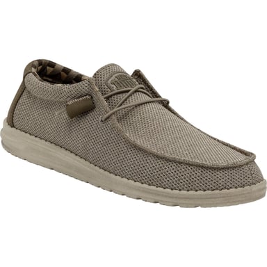 HEYDUDE Wally Sox Faux Suede Heren Bootschoenen Beige