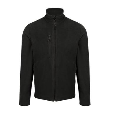 Regatta Mens Honesty Made Recycled Fleece Jacka (Svart)