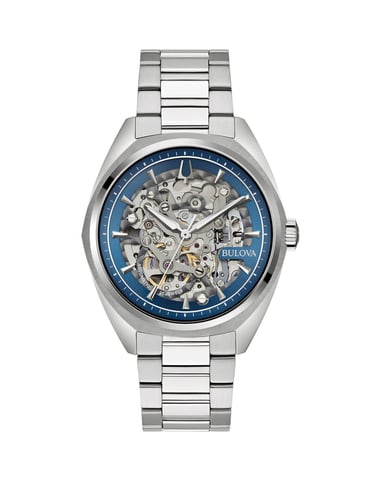 Bulova Surveyor Heren Horloge Zilverkleurig 96A292