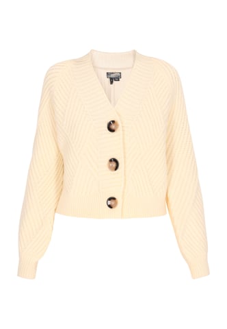 Dreimaster Cardigan women off-white