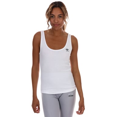 Women's adidas Originals Tank Top in White Black