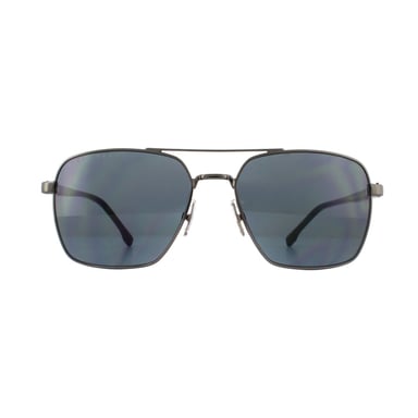 Hugo Boss Sunglasses 1045/S V81 IR Dark Ruthenium Grey Blue
