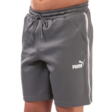 Men's Puma Poly Tape Shorts in Grey