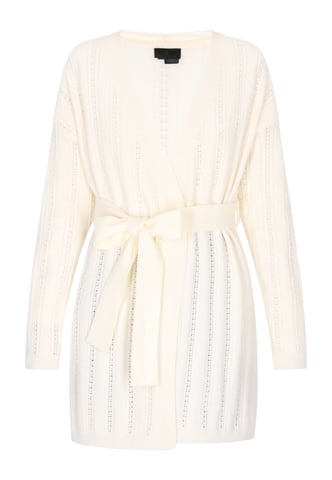 Dreimaster Cardigan women off-white