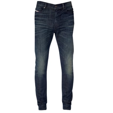 Diesel 1983 Skinny jeans i mörkblå denim