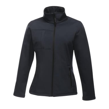 Regatta Womens/Ladies Octagon II Waterproof Soft Shell Jacket (Navy/Seal Grey)
