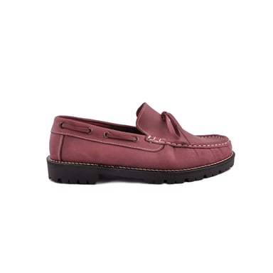 Herr Moccasin Sko Sotoalto färg BURGUNDY