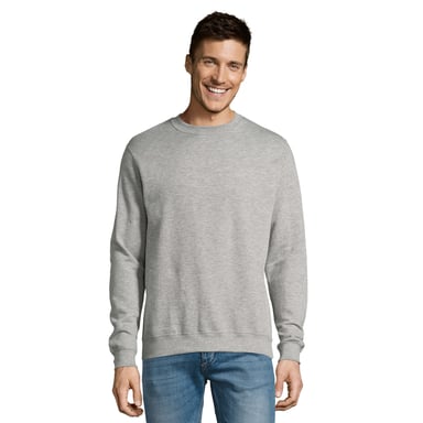 SOLS Unisex Adult New Supreme Sweatshirt (Grey Melange)