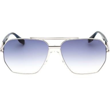 Marc Jacob Palladium Blue Lens Silver Solglasögon