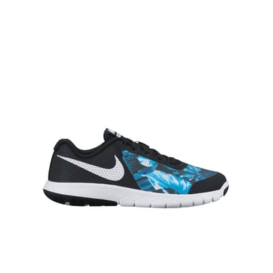 Nike Flex Experience 5 (GS) Lace Up Black Synthetic Kids Trainers 844985 002