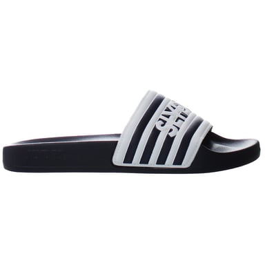 Slydes Heritage Heren Navy/Wit Sliders