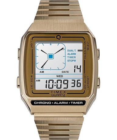 Timex Reissue Unisex Horloge Goudkleurig TW2U72500