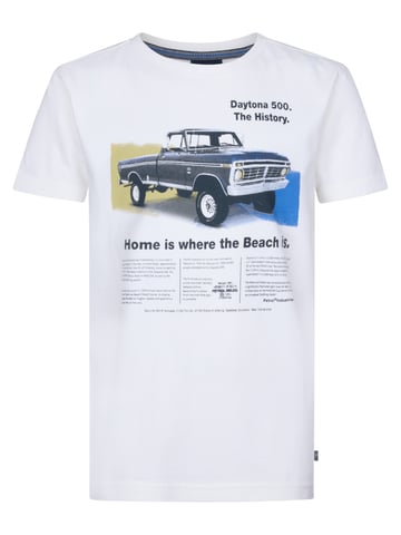 Petrol Industries - Artwork T-shirt Lighthouse Boys - Bright White