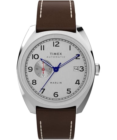 Timex Marlin Sub-dial Automatic Heren Horloge Bruin TW2V62000