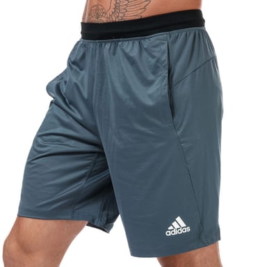 Men's adidas 4KRFT Sport Ultimate 9-Inch Knit Shorts in Blue